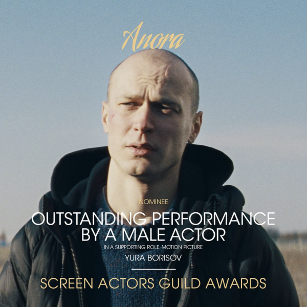 Yura Borisov nominated for SAG Awards (ANORA)
