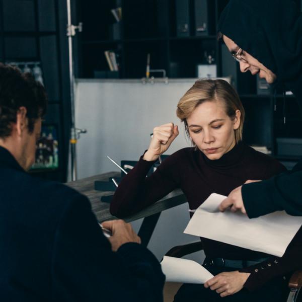 Felix Umarov is shooting a TV series about a female football coach played by Svetlana Ustinova.